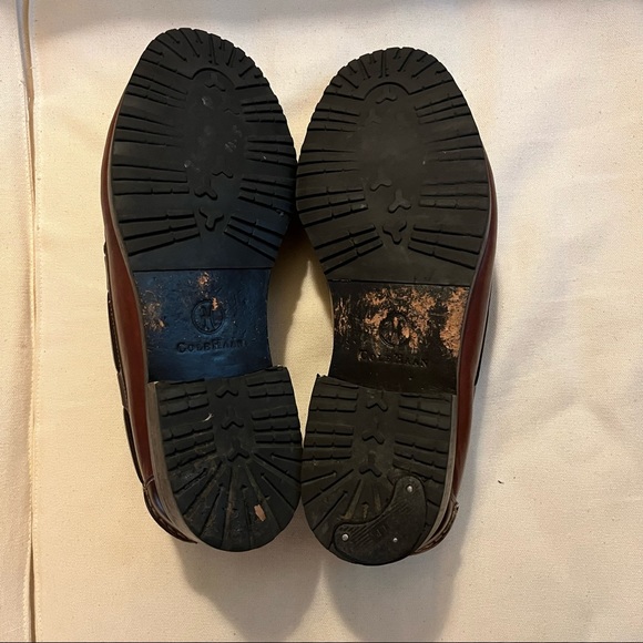 (Sold) Cole Haan Brown Leather Tassel Loafers (11.5) - Picture 4 of 8